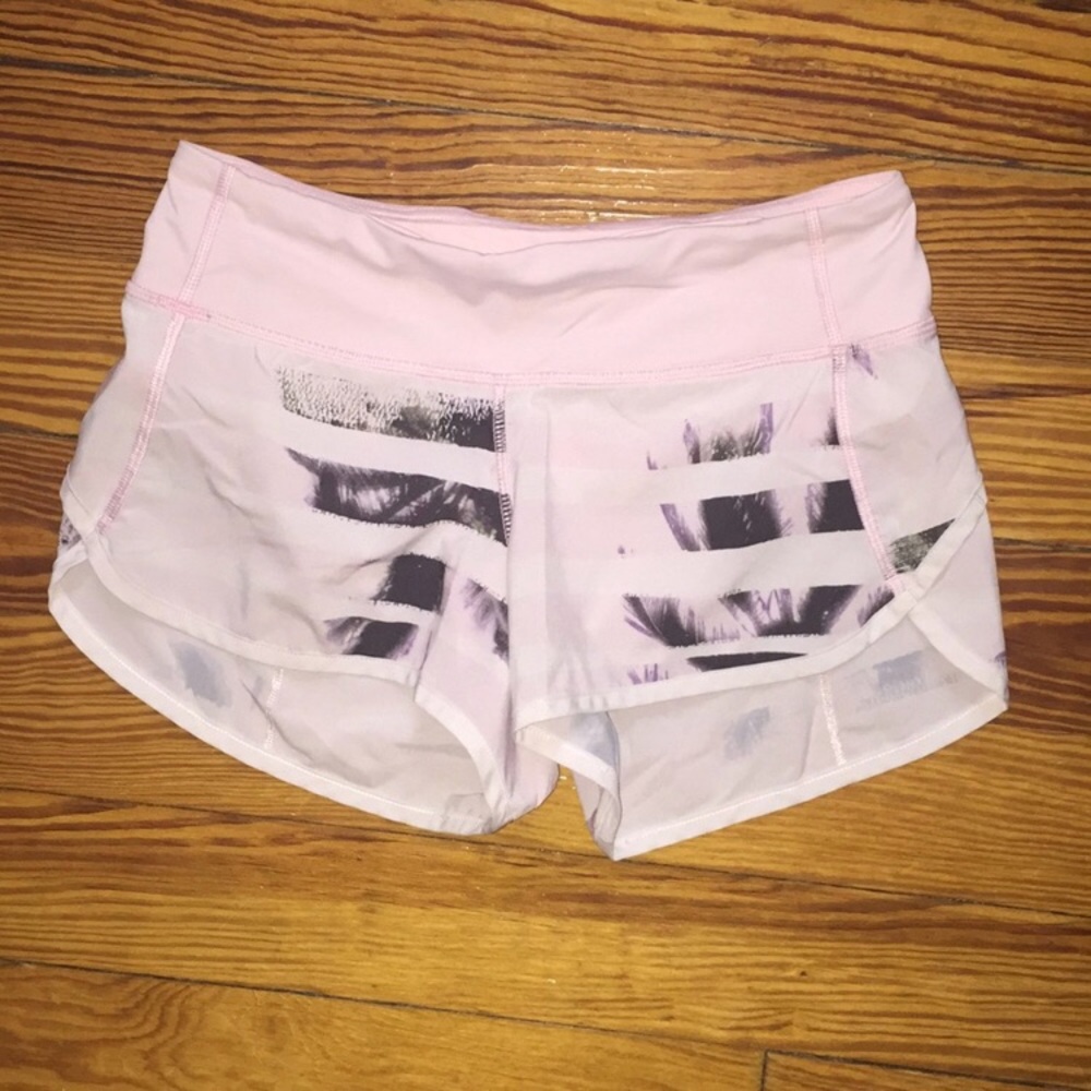 Lululemon speed shorts, Size 2